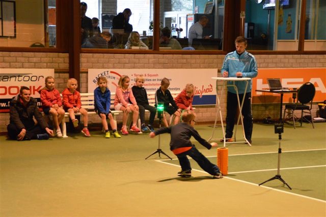 Geslaagde testdag tennisjeugd Gemserfysio