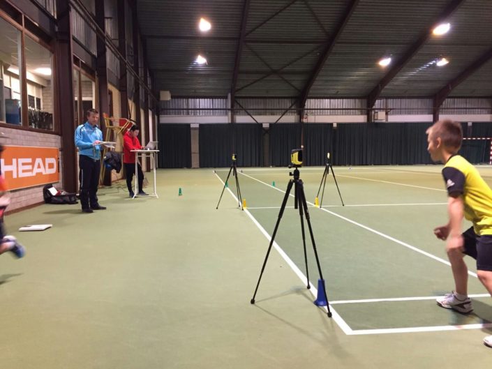 Wederom geslaagde testdag Tennis kids Ten Woude